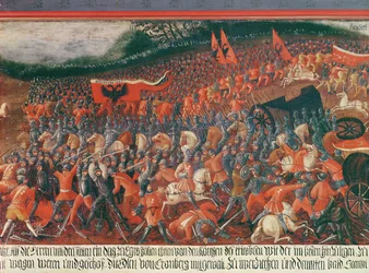 Slaget ved Kronenberg, Tyskland ca. 1388