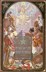 Esperanto bringer fred til nasjonene, postkort
