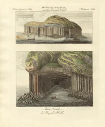 Fingals-grotten på øya Staffa