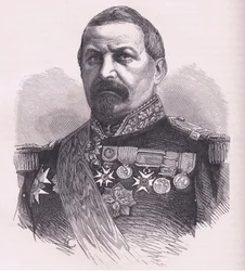 General Vinoy, Cassells History of the War between France and Germany utgitt av Cassell and Company Limited, ca. 1890 (litho)