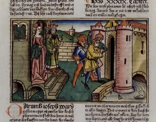1. Mosebok 39 19-23 Uskyldig Joseph er fengslet, fra 
