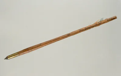 Individuell armbrøstbolt tilhørende prins Otto von Hesse, 1615 (tre) (se også 312140-312142)