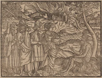Jobb dekket med koker ca. 1525 (tresnitt)