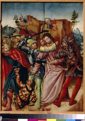 Judaskysset. Maleri av en tysk mester, begynnelsen av 1500-tallet. Pusjkin statlige museum for bildende kunst, Moskva.