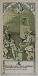 Lucas Cranach-maleri ca. 1520-30 et portrett av Joachim I Nestor, kurfyrst av Brandenburg, 1906