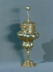 Luther Chalice, (forgylt sølv)
