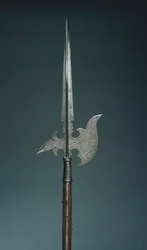 Paradehellebard fra statsgarden til kurfyrst Christian I av Sachsen, 1586-91