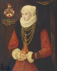 Portrett av Barbara Ridler, 1581