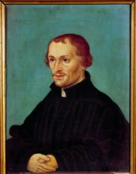 Portrett av Philippe Melanchton (Philipp Melantone eller Melanchthon eller Schwartzerd