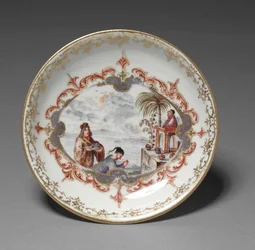 Fat, produsent Meissen Porselensfabrikk, Tyskland, ca. 1723
