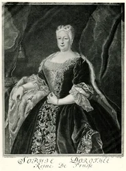 Sophie Dorothea, dronning av Preussen (1687-1757) (fototype)