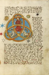 Treenigheten, ca. 1464 (akvarell og blekk)