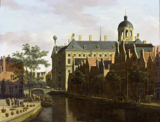 Amsterdam, Nieuwezijds Voorburgwal nær Bloemmarkt