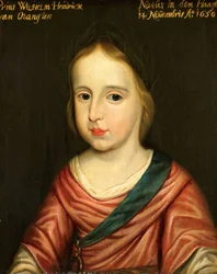 Portrett av Willem III prins av Oranien, ca. 1653 (olje på panel)