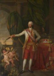 Portrett av keiser Joseph II 1741-1790, andre halvdel av 1700-tallet.