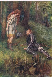 Belphoebe og Timius, Stories from the Faerie Queen utgitt av George Harrap and Company