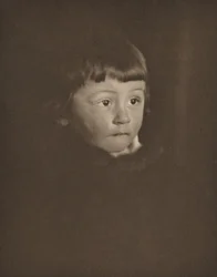 Portrett av en gutt