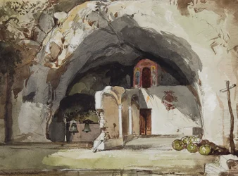 Ruiner av kirken Santa Maria dell
