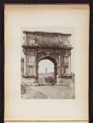 Titus triumfbue i Roma, Italia