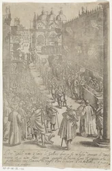Oppreise fra muzikanten for Dogepaleis Vaner til venetianske menn og kvinner med prosesjonen til Ser.ma Signoria og andre detaljer, det vil si triumfer, fester og offentlige seremonier i den adelige byen Venezia