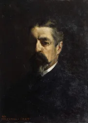 Portrett av grev Marcello Panissera av Veglio (1830-1886)