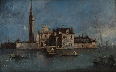 Øya Sant'Elena ca. 1791 (Olje på lerret)