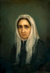 Portrett av Maria Mazzini Maleri av Giacomo Ulisse Borzino (1800-tallet) Genes, Museo del Risorgimento