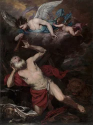 Visjonen om St. Hieronymus, ca. 1660