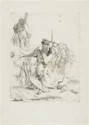 Six People Watching a Snake, fra Scherzi