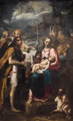 Jomfru Maria og barnet og lidenskapens mysterium