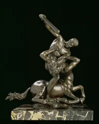 Hercules and the Centaur Eurytion (bronse)