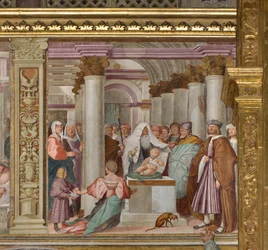 Central Nave, Fifth North Span, Presentasjon ved tempelet, Gian Francesco Bembo