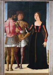 Brutus, Lucretia og Collatinus, ca. 1490 (olje og tempera på panel)