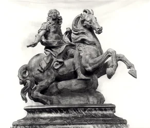 Modell for monumentet til Louis XIV (1638-1715)