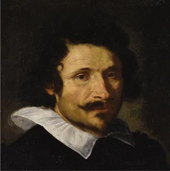 Portrett av Pietro da Cortona 1596-1669, ca. 1625-1630.
