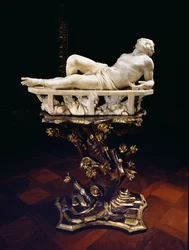 The Martyrdom of St. Laurence, 1613 (marmor)