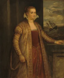 Emilia av Spilimbergo, ca. 1560.