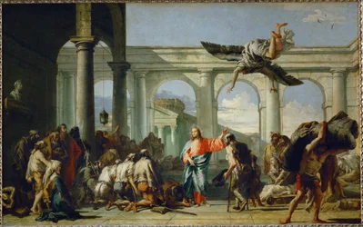 Jesus helbreder den lamme i Betesda - Jesus helbreder den lamme i Betesda …
