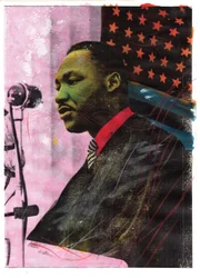 Portrett av Martin Luther King, 2011 (blandet media)