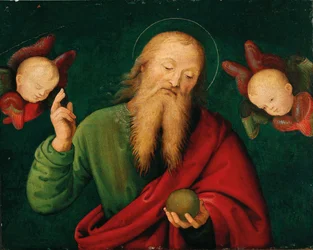 Gud Faderen med engler, ca. 1510.
