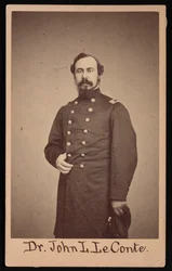 Portrett av Dr. John Lawrence LeConte 1825-1883, mellom 1862 og 1864.