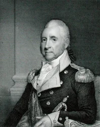 Generalmajor John Brooks (1752-1825) gravert av Asher Brown Durand (1796-1886) etter en kopi av originalen av James Herring (1794-1867) (gravering)