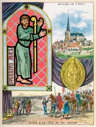 Abbed Suger, franske abbed-statsmenn, 1898