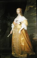 Portrett av Elizabeth Dormer (d.1679) (olje på lerret)