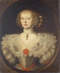 Portrett av en dame, kalt «grevinne av Cavan» (olje på panel)