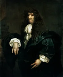 Portrett av Samuel Butler, ca. 1670-80 (olje på lerret)