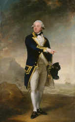 Kaptein John Gell, 1785.