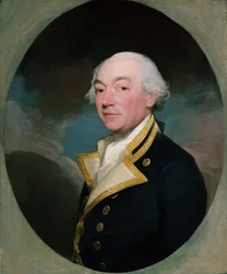 Kaptein William Locker (1731–1800), ca. 1785 (olje på lerret)