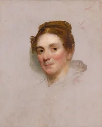 Portrett av en dame, ca. 1820-1825.