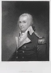 General Henry Lee (1756-1818), gravert av John Francis Eugene PrudHomme (1800-92) etter en kopi av det originale maleriet av James Herring (1794-1867)